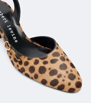 Herbert Levine Ask Around calf hair slingback pumps | Thumbnail 4 Herbert Levine Ask Around calf hair slingback pumps | Thumbnail 4