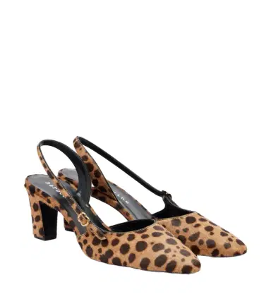 Herbert Levine Ask Around calf hair slingback pumps | Thumbnail 1 Herbert Levine Ask Around calf hair slingback pumps | Thumbnail 1