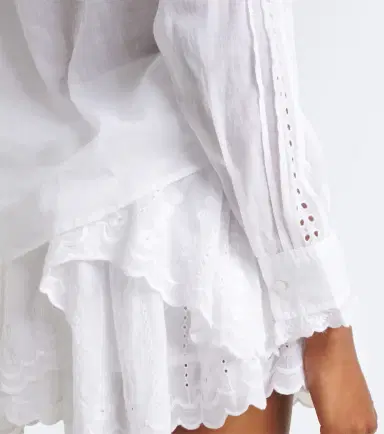 Marant Étoile Lonzie embroidered cotton voile blouse | Thumbnail 4 Marant Étoile Lonzie embroidered cotton voile blouse | Thumbnail 4