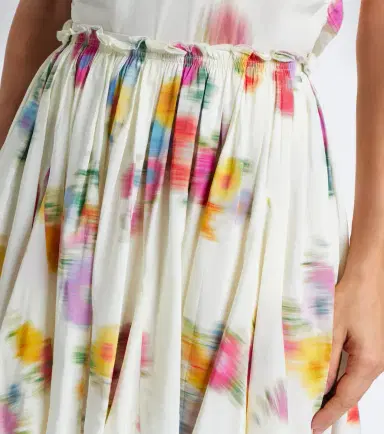 Marant Étoile Livy pleated printed miniskirt | Thumbnail 2 Marant Étoile Livy pleated printed miniskirt | Thumbnail 2