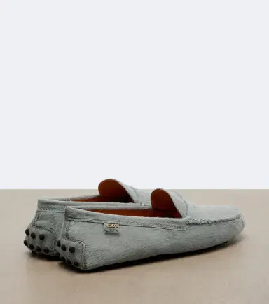 Tod's Gommino calf hair driving shoes | Thumbnail 2 Tod's Gommino calf hair driving shoes | Thumbnail 2