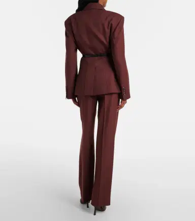 Brunello Cucinelli Monili virgin wool straight pants | Thumbnail 6 Brunello Cucinelli Monili virgin wool straight pants | Thumbnail 6