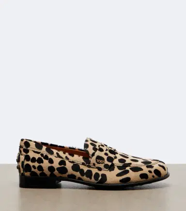 Tod's Gommino leopard-print calf hair loafers | Thumbnail 2 Tod's Gommino leopard-print calf hair loafers | Thumbnail 2