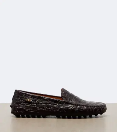 Tod's Gommino croc-effect leather driving shoes | Thumbnail 4 Tod's Gommino croc-effect leather driving shoes | Thumbnail 4
