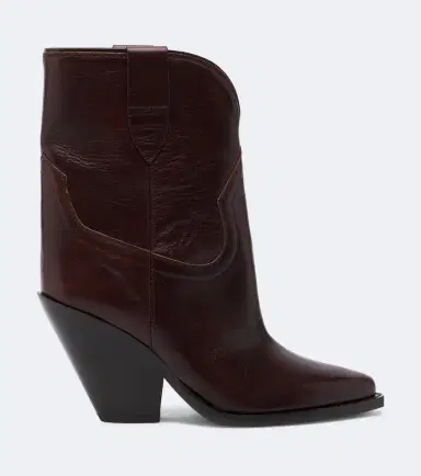 Isabel Marant Leyane leather cowboy boots | Thumbnail 3 Isabel Marant Leyane leather cowboy boots | Thumbnail 3