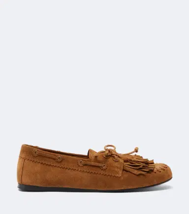 Isabel Marant Fersi fringed suede boat shoes | Thumbnail 2 Isabel Marant Fersi fringed suede boat shoes | Thumbnail 2