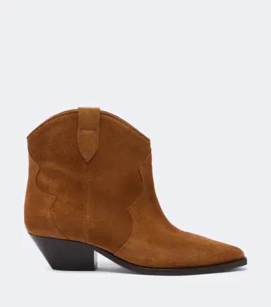 Isabel Marant Dewina suede cowboy boots | Thumbnail 3 Isabel Marant Dewina suede cowboy boots | Thumbnail 3
