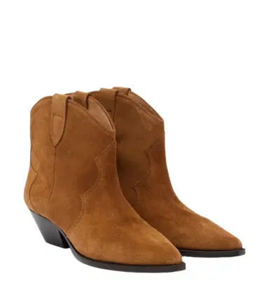 Isabel Marant Dewina suede cowboy boots | Thumbnail 1 Isabel Marant Dewina suede cowboy boots | Thumbnail 1