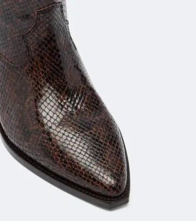 Isabel Marant Duerto snake-effect leather cowboy boots | Thumbnail 4 Isabel Marant Duerto snake-effect leather cowboy boots | Thumbnail 4