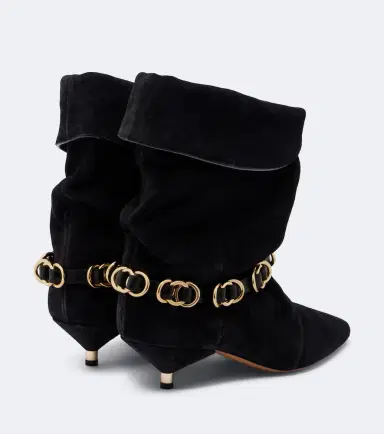 Isabel Marant Edrik embellished suede ankle boots | Thumbnail 3 Isabel Marant Edrik embellished suede ankle boots | Thumbnail 3