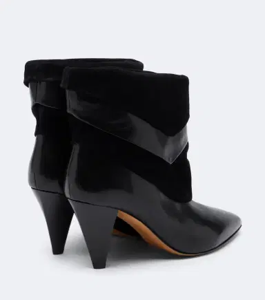 Isabel Marant Lyone leather and suede ankle boots | Thumbnail 2 Isabel Marant Lyone leather and suede ankle boots | Thumbnail 2