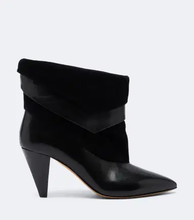Isabel Marant Lyone leather and suede ankle boots | Thumbnail 3 Isabel Marant Lyone leather and suede ankle boots | Thumbnail 3