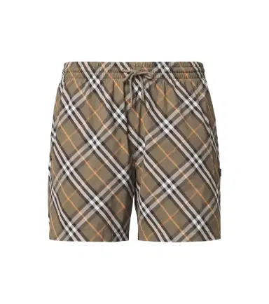 Burberry Check swim trunks | Thumbnail 1 Burberry Check swim trunks | Thumbnail 1