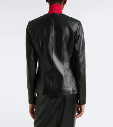 Loulou de Saison Adea leather jacket | Thumbnail 2 Loulou de Saison Adea leather jacket | Thumbnail 2