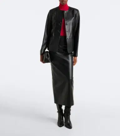 Loulou de Saison Adea leather jacket | Thumbnail 3 Loulou de Saison Adea leather jacket | Thumbnail 3