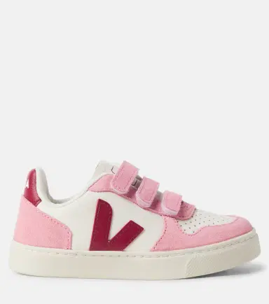 Veja Kids V-90 leather sneakers | Thumbnail 4 Veja Kids V-90 leather sneakers | Thumbnail 4