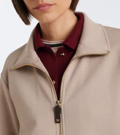 'S Max Mara Cotton-blend zip-up sweatshirt | Thumbnail 3 'S Max Mara Cotton-blend zip-up sweatshirt | Thumbnail 3