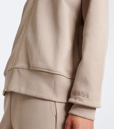 'S Max Mara Cotton-blend zip-up sweatshirt | Thumbnail 4 'S Max Mara Cotton-blend zip-up sweatshirt | Thumbnail 4