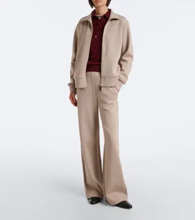 'S Max Mara Cotton-blend jersey sweatpants | Thumbnail 4 'S Max Mara Cotton-blend jersey sweatpants | Thumbnail 4