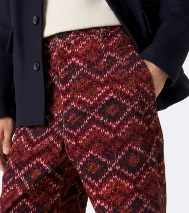Dries Van Noten Printed cotton corduroy straight pants | Thumbnail 2 Dries Van Noten Printed cotton corduroy straight pants | Thumbnail 2