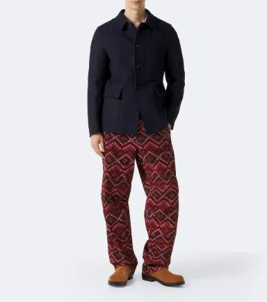 Dries Van Noten Printed cotton corduroy straight pants | Thumbnail 3 Dries Van Noten Printed cotton corduroy straight pants | Thumbnail 3