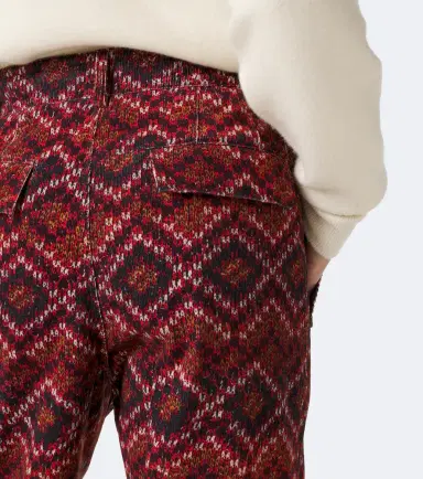 Dries Van Noten Printed cotton corduroy straight pants | Thumbnail 6 Dries Van Noten Printed cotton corduroy straight pants | Thumbnail 6