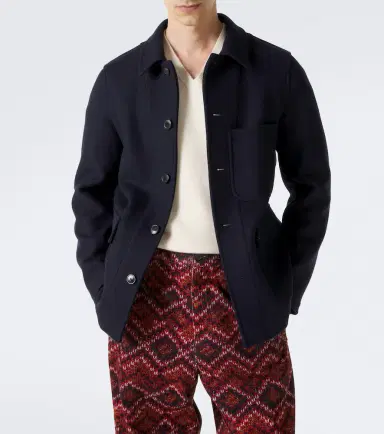Dries Van Noten Wool-blend jacket | Thumbnail 4 Dries Van Noten Wool-blend jacket | Thumbnail 4