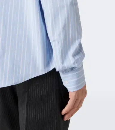 Saint Laurent Striped cotton poplin shirt | Thumbnail 2 Saint Laurent Striped cotton poplin shirt | Thumbnail 2