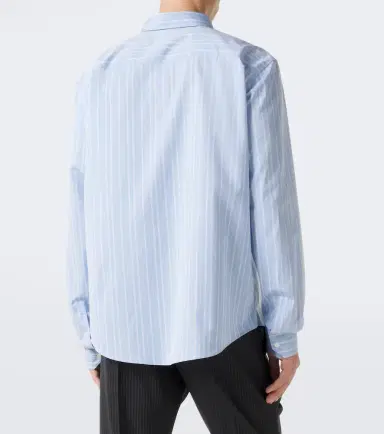 Saint Laurent Striped cotton poplin shirt | Thumbnail 5 Saint Laurent Striped cotton poplin shirt | Thumbnail 5