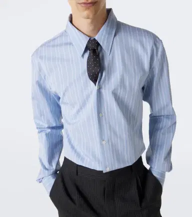 Saint Laurent Striped cotton poplin shirt | Thumbnail 6 Saint Laurent Striped cotton poplin shirt | Thumbnail 6