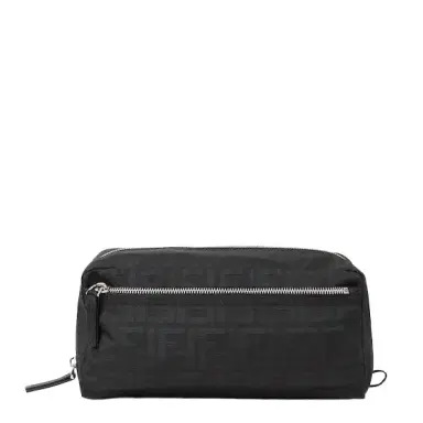 Fendi Double Zip Toiletry Case Medium | Thumbnail 1 Fendi Double Zip Toiletry Case Medium | Thumbnail 1