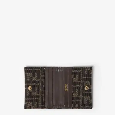 Fendi Ff Jacquard Card Case | Thumbnail 2 Fendi Ff Jacquard Card Case | Thumbnail 2