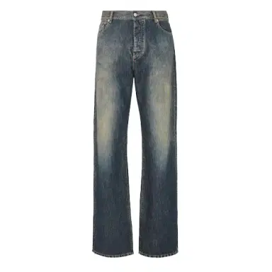 Fendi Regular-fit 5-pocket trousers, made of blue mid-weight | Thumbnail 1 Fendi Regular-fit 5-pocket trousers, made of blue mid-weight | Thumbnail 1