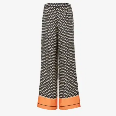 Fendi Flowing pyjama trousers made of silk georgette with | Thumbnail 2 Fendi Flowing pyjama trousers made of silk georgette with | Thumbnail 2
