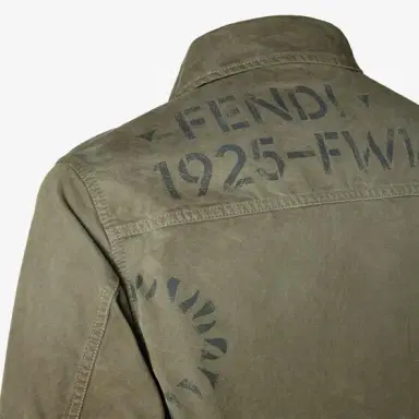 Fendi A long-sleeved jacket with a button fastening, finished | Thumbnail 3 Fendi A long-sleeved jacket with a button fastening, finished | Thumbnail 3
