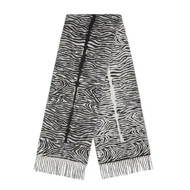 Fendi Rectangular double-sided scarf with an all-over archive | Thumbnail 1 Fendi Rectangular double-sided scarf with an all-over archive | Thumbnail 1