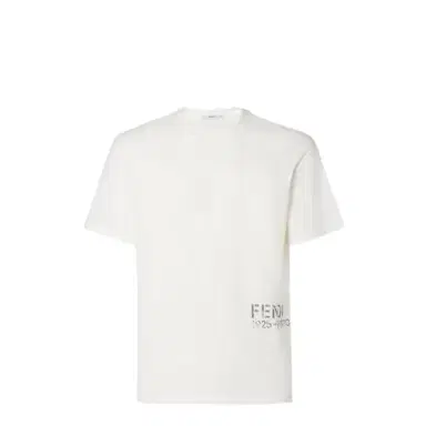 Fendi Regular-fit customised T-shirt with Stencil | Thumbnail 1 Fendi Regular-fit customised T-shirt with Stencil | Thumbnail 1