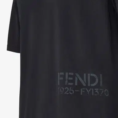 Fendi Regular-fit customised T-shirt with Stencil | Thumbnail 3 Fendi Regular-fit customised T-shirt with Stencil | Thumbnail 3