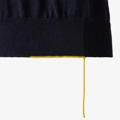 Fendi Short-sleeved polo shirt customised with contrasting yellow | Thumbnail 3 Fendi Short-sleeved polo shirt customised with contrasting yellow | Thumbnail 3