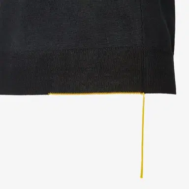 Fendi Short-sleeved polo shirt customised with contrasting yellow | Thumbnail 3 Fendi Short-sleeved polo shirt customised with contrasting yellow | Thumbnail 3