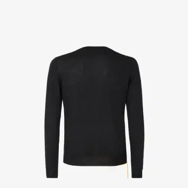 Fendi Slim-fit long-sleeved jumper with a V-neck, customised | Thumbnail 2 Fendi Slim-fit long-sleeved jumper with a V-neck, customised | Thumbnail 2