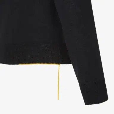 Fendi Slim-fit long-sleeved jumper with a V-neck, customised | Thumbnail 3 Fendi Slim-fit long-sleeved jumper with a V-neck, customised | Thumbnail 3