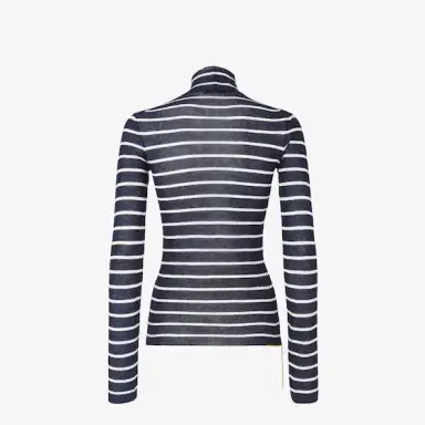 Fendi Figure-hugging jumper with a high collar and short sleeves | Thumbnail 2 Fendi Figure-hugging jumper with a high collar and short sleeves | Thumbnail 2