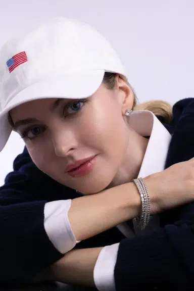 WITH LOVE TRAVEL Lab-Grown Diamond Tennis Bracelet - 2ct | Thumbnail 4 WITH LOVE TRAVEL Lab-Grown Diamond Tennis Bracelet - 2ct | Thumbnail 4