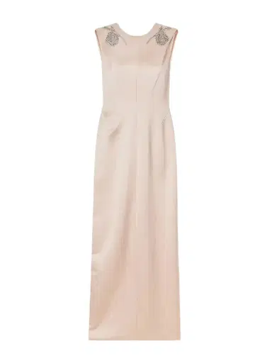 Erdem Embroidered Satin Gown | Thumbnail 1 Erdem Embroidered Satin Gown | Thumbnail 1