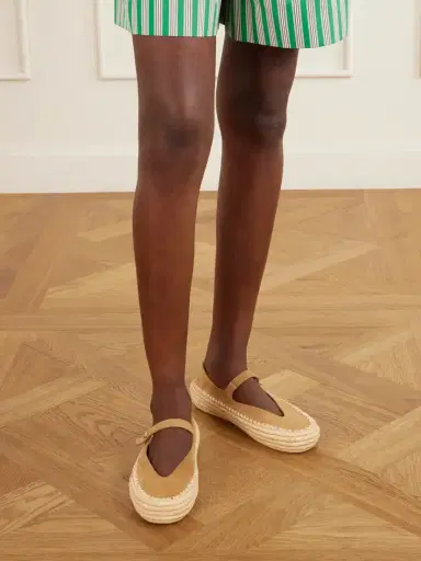 Loewe + Paula's Ibiza Rio Suede Mary Jane Espadrilles | Thumbnail 2 Loewe + Paula's Ibiza Rio Suede Mary Jane Espadrilles | Thumbnail 2
