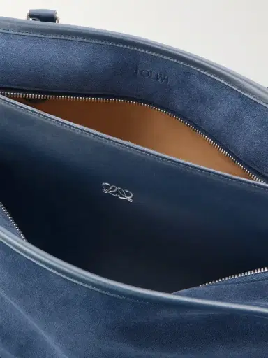 Loewe Amazona Leather-trimmed Suede Tote | Thumbnail 6 Loewe Amazona Leather-trimmed Suede Tote | Thumbnail 6