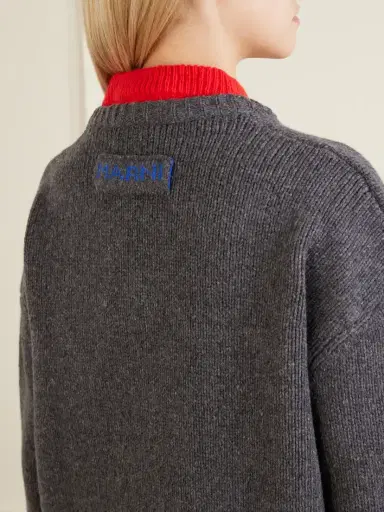 Marni Layered Wool Sweater | Thumbnail 5 Marni Layered Wool Sweater | Thumbnail 5