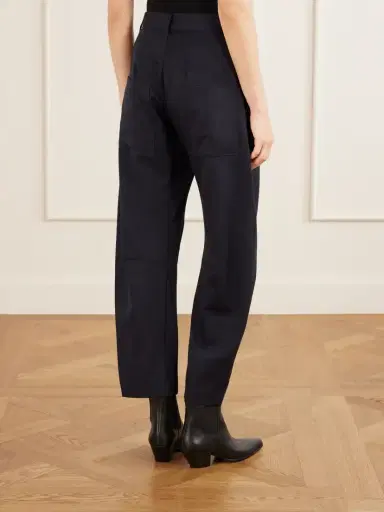 Nili Lotan Shon Wool-gabardine Straight-leg Pants | Thumbnail 4 Nili Lotan Shon Wool-gabardine Straight-leg Pants | Thumbnail 4