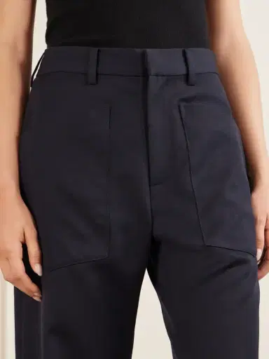 Nili Lotan Shon Wool-gabardine Straight-leg Pants | Thumbnail 5 Nili Lotan Shon Wool-gabardine Straight-leg Pants | Thumbnail 5